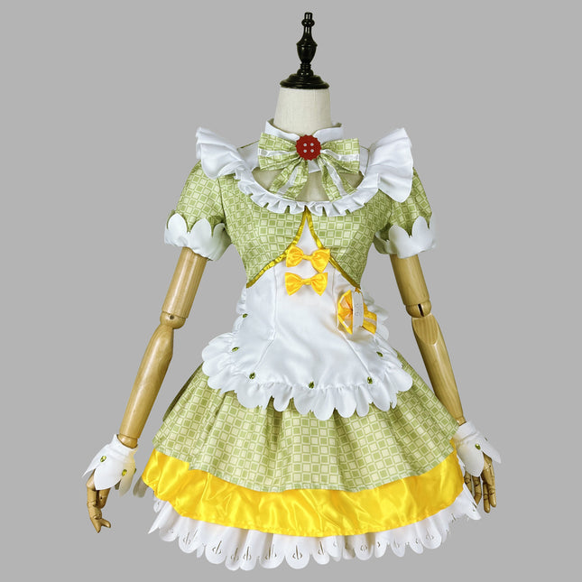 Cos Clothing Daji Maid Coffee Star Element Matcha Sweetheart Cosplay Costume Women's Clothing