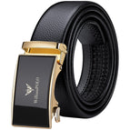 Gold-no gift box [free buckle] / 105cm