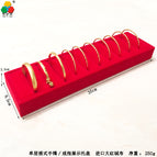 Single-layer plug-in bracelet ring plate (imported red velvet) / Please see picture detailed size