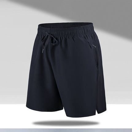 Men's Summer Quick-Dry Loose Five-Point Sports Casual Shorts Thin Cross-Border Ice Silk Beach Shorts Factory Direct Sale
