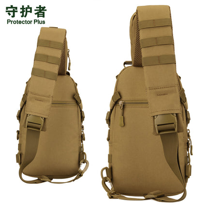 Guardian Tactical Chest Bag Men's Outdoor Crossbody Bag Men's Large Capacity Sports and Leisure Camouflage Shoulder Backpack Men's