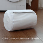 Gray thin cylindrical bag 22*33cm