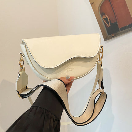Bags for Women 2025 Spring New Style Simple Casual Shoulder Armpit Bag Niche Fashion Trend Crossbody Saddle Bag for Women
