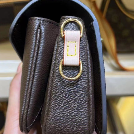 2025Metis Small Presbyopic-Pattern Messenger Bag Mini Chain Shoulder Crossbody Women's Bag Retro Style Mini Bag