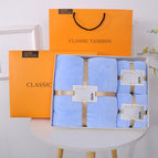【70*140】single selection bath towel / Blue*