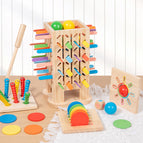 Five-in-one wooden stick [0.6kg] certificate available on amazon
