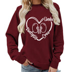 Burgundy (white font) / S