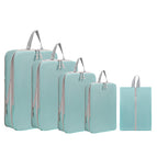 Blue [shoe bag] five-piece set [shoe bag + extra large + large + medium + small]