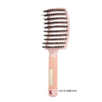 Boar bristles all pink