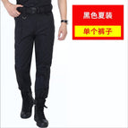 Black training pants [wide buckle] Summer / 160 suitable for 40.00 kg-50.00 kg weight]