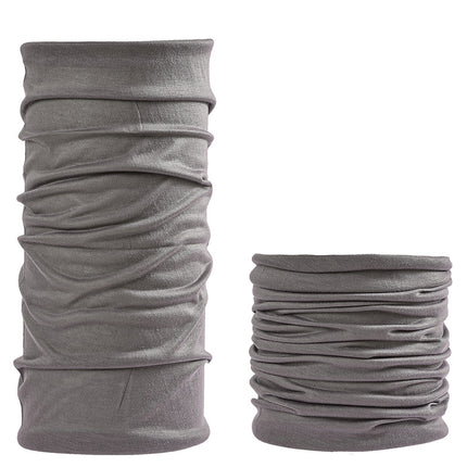 Solid Color Outdoor Turban Riding Flying Scarf Varied Magic Turban Men's and Women's Sunscreen Windproof Scarf Headgear Neck Sleeve Hair Band