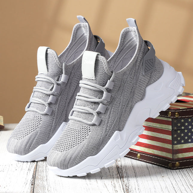 Shoes Women's Shoes Versatile Summer New Casual Breathable Shoes Foreign Trade Cross-Border Thick-Soled Sports Shoes Women's Running Shoes