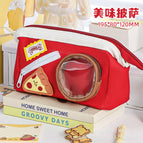 [delicious pizza pencil case] 1 pack