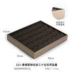 211-champagne with brown brushed thirty-five pendant plate 30×25×4.5cm