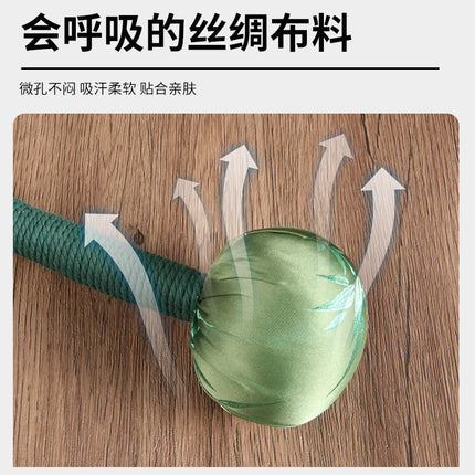 Mugwort Hammer Wholesale Back Hammer Leg Shoulder Massage DIY Silk Satin Back Hammer Shoulder Neck Meridian Tapping Hammer