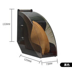 Acrylic large capacity 100 sheets black