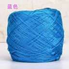 Blue * 60S * Normal (Twisted) * 60% Tencel 30% Mulberry Silk 10% Silk * 4