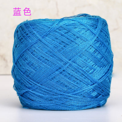Silk Joy Wholesale Spring and Summer Mulberry Silk Tencel Yarn DIY Hand Knitting Yarn Ball Ice Silk Yarn Fine Yarn Worsted