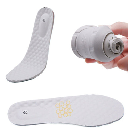 Shoes Women's Summer Spring and Autumn Air Cushion Soft Sole White Medical Shoes Thick Sole Increased Breathable Not Tired Feet