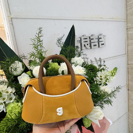Kunogigi Gu Liangjiji New Baseball Boston Bag Mini Original Design Handbag Women's Crossbody Bag