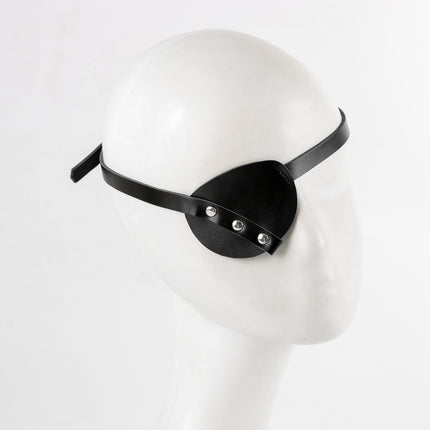Halloween Pirates of the Caribbean Single Eye Mask Vintage Leather Single Eye Mask Medieval Gothic Single Eye Mask