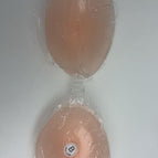 Thin double silicone bra [pink] / A