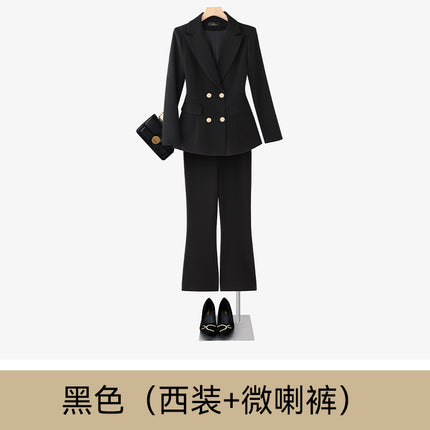 White Suit Set for Women, New Spring and Autumn Style, Cross-Border Elegant Goddess Style, Professional Attire with a High-End Feel, Casual Suit, Formal Wear