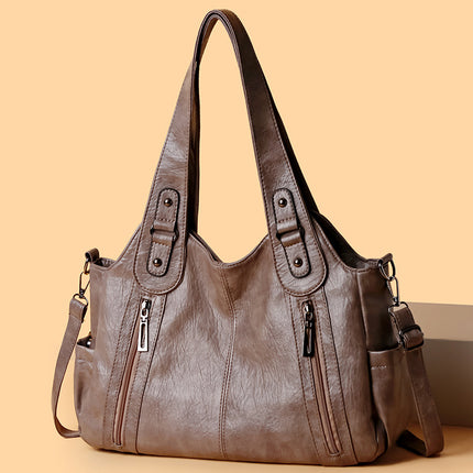 Cross-border Women's Bag Portable Shoulder Bag Large Capacity All-match Women's Tote Bag Vegetable Basket Bag Shoulder Crossbody Bag