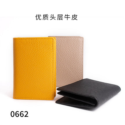 in stock Japanese classic high-rise leather business card bag head layer cowhide business large capacity Japanese business card bag wholesale