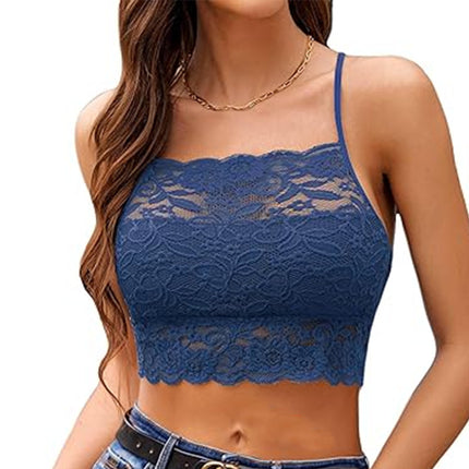 Amazon Cross-Border New Sexy Breast-Wrapped Lace Push-Up Suspender Bra