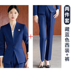 Navy blue suit + pants / S