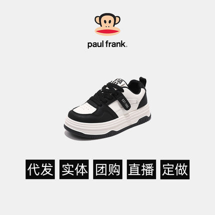 Paul Frank/Black and White Panda Popular Bread Shoes Women's Shoes German Training Shoes Sports Casual Board Shoes Trendy Shoes