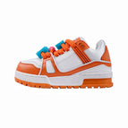 L family small fat ding white orange / 35