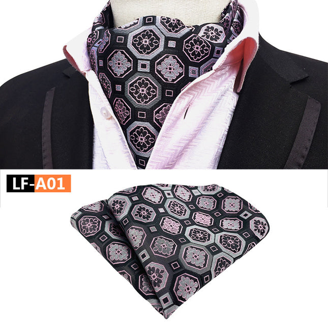Source factory in stock wholesale generation of men's scarf scarf English style collar scarf shake fast and stable supply
