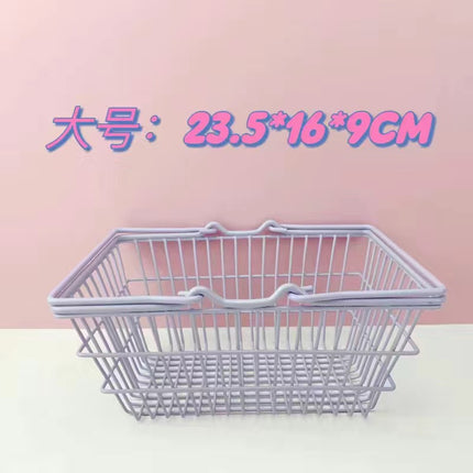 Iron Mini Trolley Storage Basket / Panier Rangement Chariot Métal