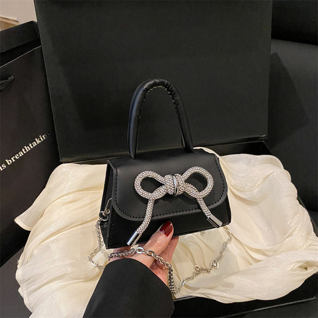 Mini Portable Small Square Bag, Casual and Simple Shoulder Bag, Fashionable 2025 New Style, Women's Commuter Crossbody Bag