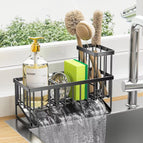 Gun Grey Chopsticks Holder Slope Draining Basket