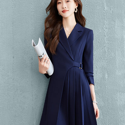 Gao Ding Light Luxury Suit dress Women's 2024 New Business Wear Business Commuter Gold Store Sales Department Work Clothes