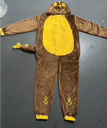 Autumn and Winter Cartoon One-Piece Pajamas for Students Husky Ao Bing Shiba Inu Hamster Couple Two-Dimensional Animation One Piece Dropshipping