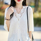 cream white / M