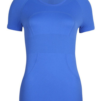 Lulu Original Standard Tech Short-Sleeved 1.0 Breathable Round Neck Women's Slim Sports Top Running Training T-Shirt Yoga Wear