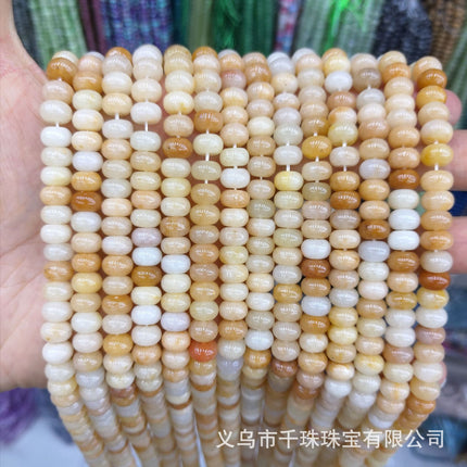 5X8Mm Natural Stone Agate Spacer Beads Abacus Beads Spacer Beads Loose Beads Handmade DIY Necklace Bracelet Jewelry Batch