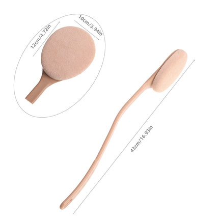 in stock strong decontamination scrubbing artifact soft material bath wipe deep cleaning exfoliating long handle brush