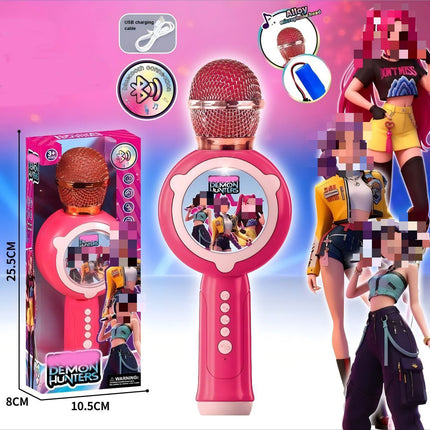Microphone Microphone Audio Integrated Singing Home Karaoke Speaker Home Ktv Bluetooth Wireless Kidsren's Singing Toy