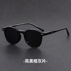 Bright black frame black film