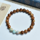 Yahua cook 8mm shoushan stone bracelet