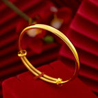 6n flat belly glossy bracelet