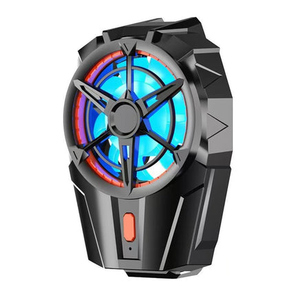 New X52 mobile phone radiator air-cooled rechargeable battery game cooling back clip wireless 3-speed adjustment