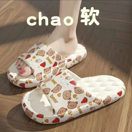 2025 Men's Summer Slippers for Outdoor Wear, Home Use, Bathing, Non-Slip, Comfortable Flat Sandals with Hollow Design