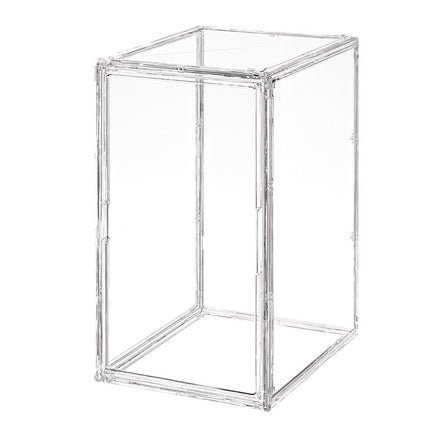 Bubble Mart Labubu Storage Box Second Generation Vinyl Doll High-End Dust-Proof Display Cabinet with Magnetic Suction and Openable Door